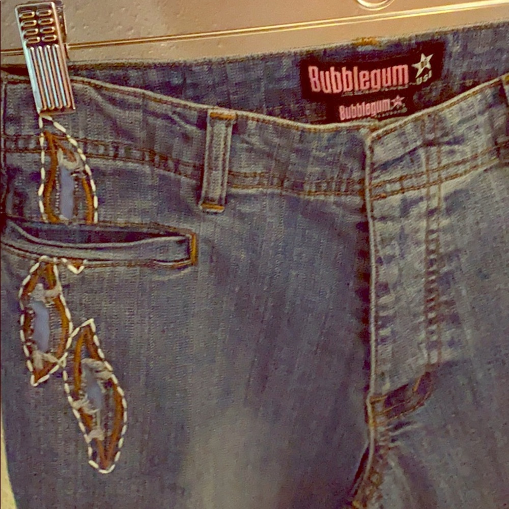 Embroidered jeans